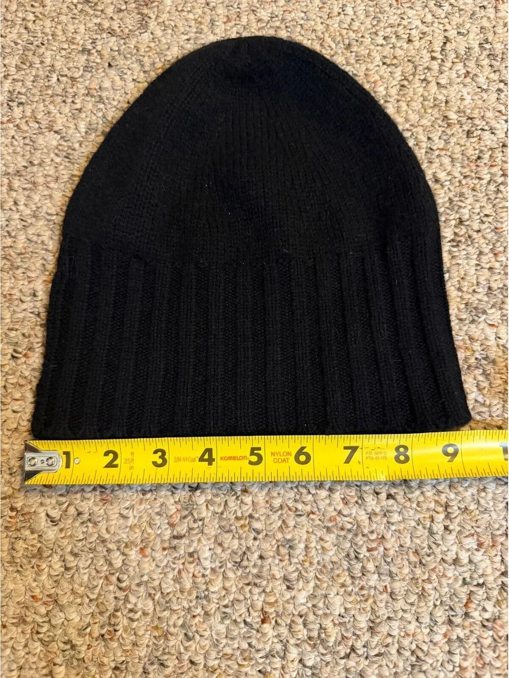 Banana Republic Cashmere black beanie winter hat